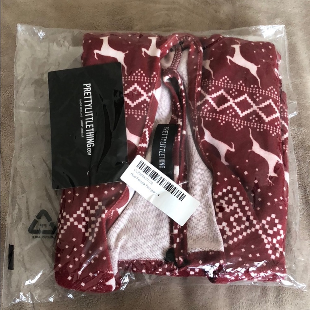 Pretty little thing pajama romper